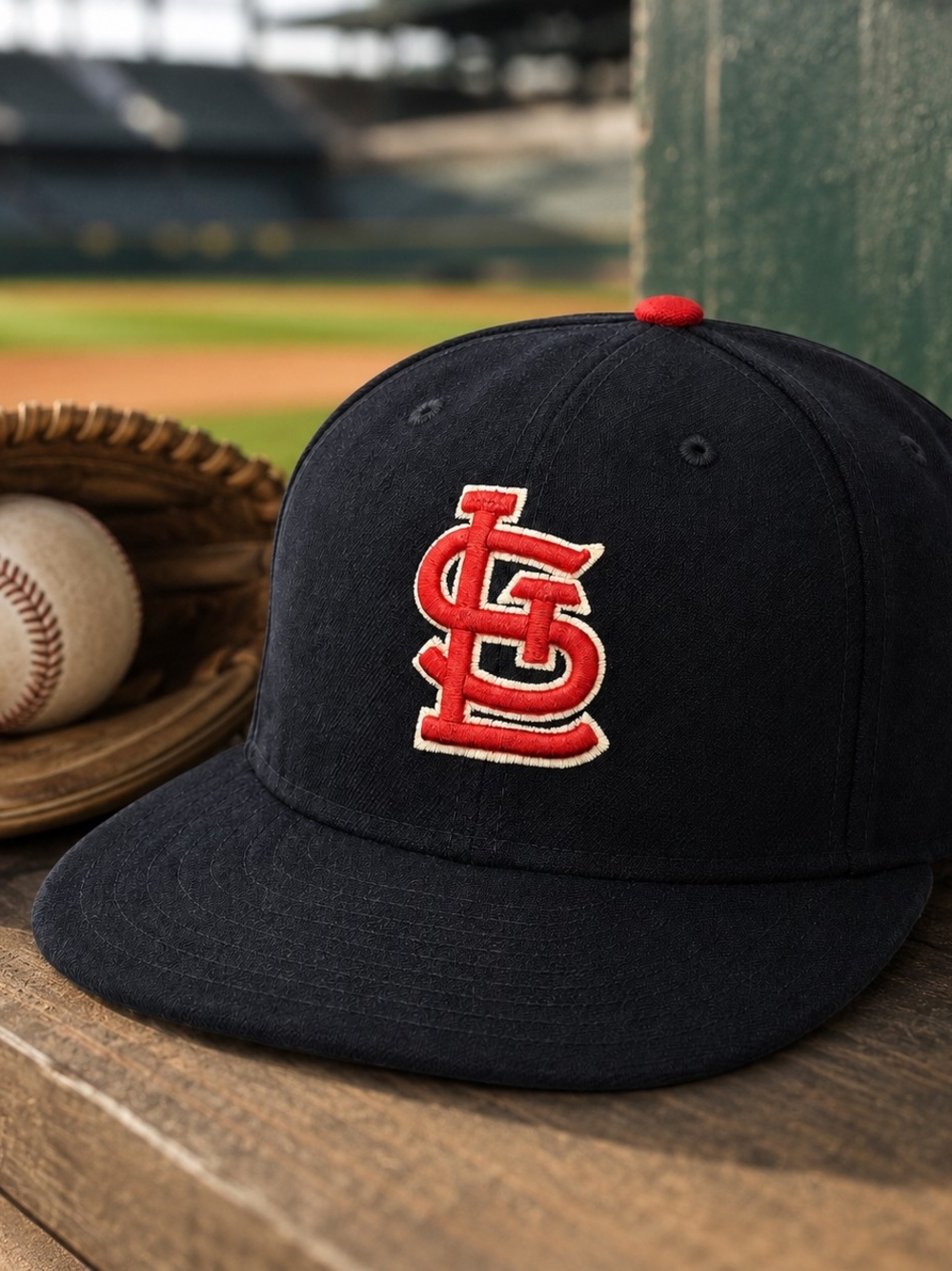 St Louis Cardinals New Era 59FIFTY Fitted Hat Size 7 1/4